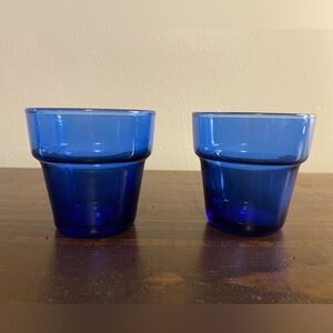 $5 with bundle❣️ Cobalt Blue Glasses - mix of 4